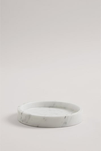 Loft Marble Round Tray