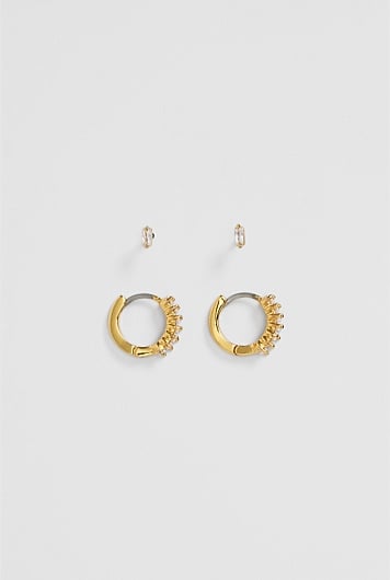 Dana Stud Earring Pack of 2