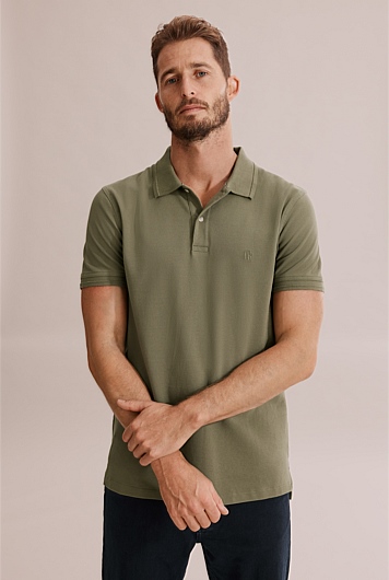 Verified Australian Cotton Pique Polo