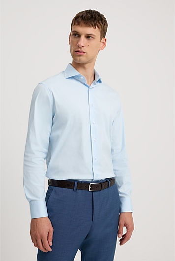 Tailored Fit Super Fine Cotton Stretch Shirt