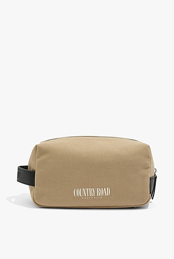 Organically Grown Cotton Heritage Wash Bag