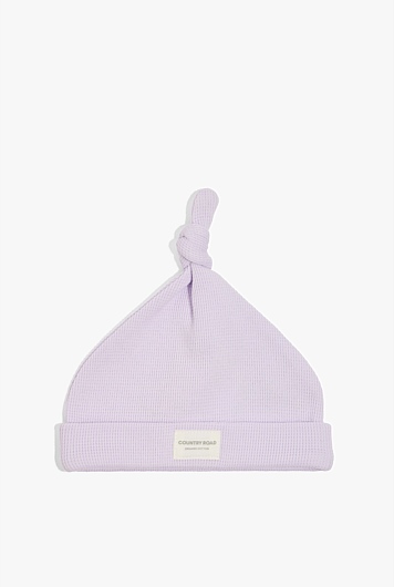 Organically Grown Cotton Waffle Beanie