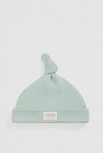 GOTS-Certified Organic Waffle Beanie