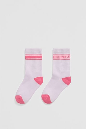 Organically Grown Cotton Blend CR Sport Crew Sock