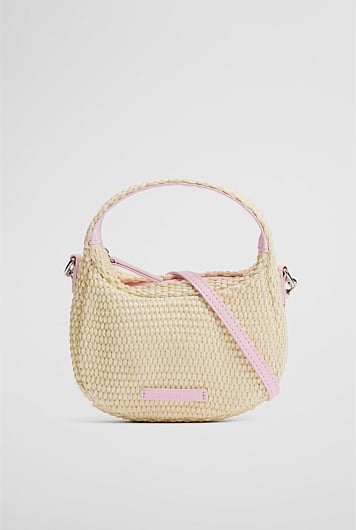 Straw Crossbody Bag