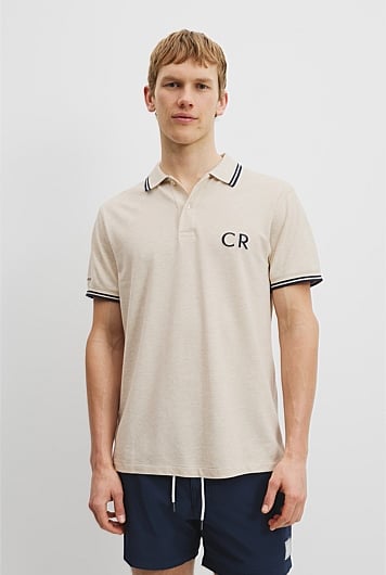 Verified Australian Cotton CR Logo Pique Polo