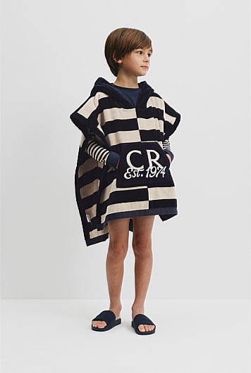 Australian Cotton CR Est. 1974 Swim Poncho