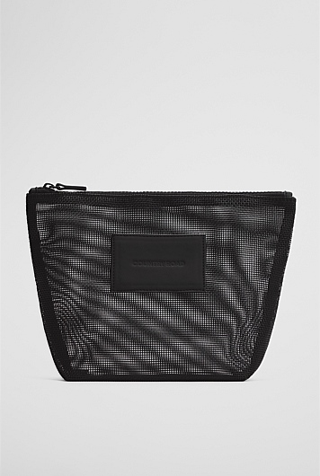 Mesh Tri Cosmetic Case