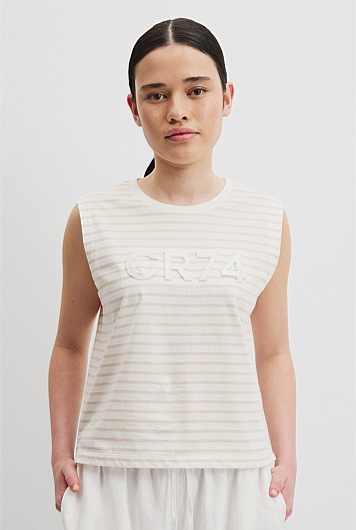 Teen Modern Logo Tank