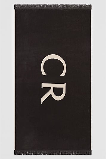 Verified Australian Cotton CR Logo Beach Towel