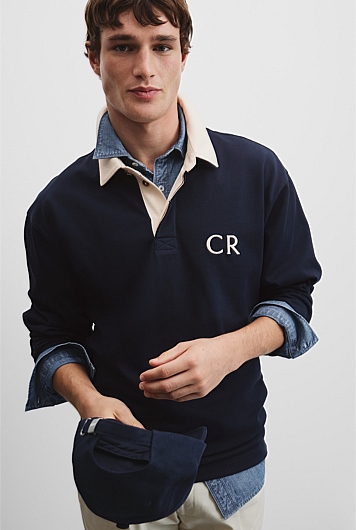 Long Sleeve Rugby Polo