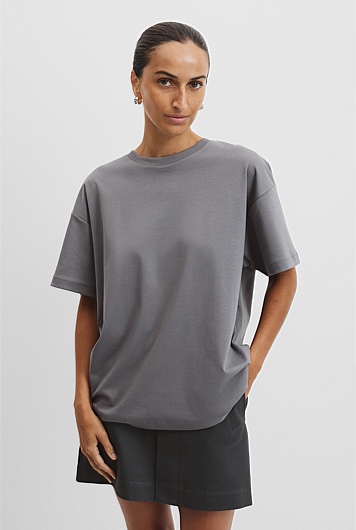 Australian Cotton Oversized Cotton T-Shirt