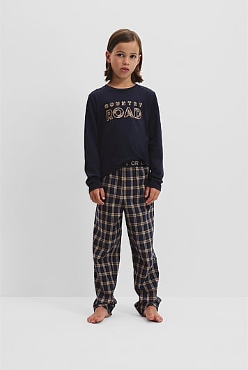 Australian Cotton Logo Pyjama Set