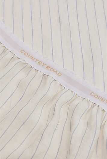 Skye Linen Queen Fitted Sheet