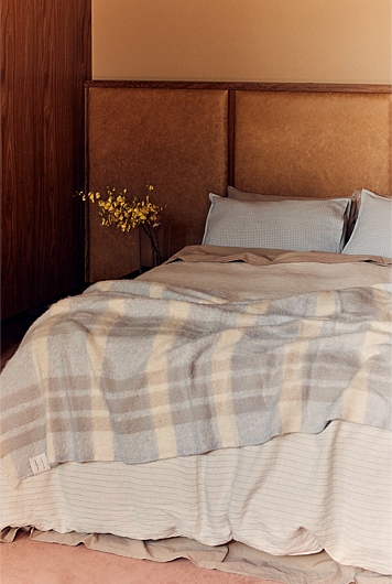 Skye Linen Queen Quilt Cover