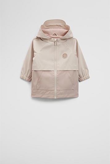 Spliced Rain Jacket