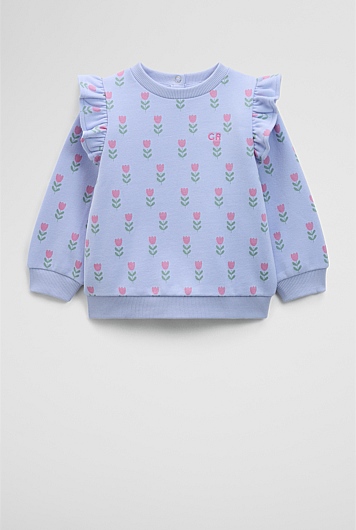 Frill Logo Sweat