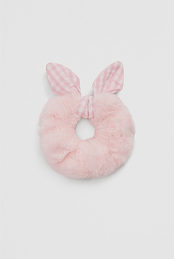Faux Fur Scrunchie