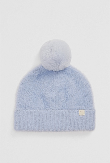 Fluffy Knit Beanie