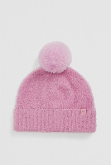 Fluffy Knit Beanie