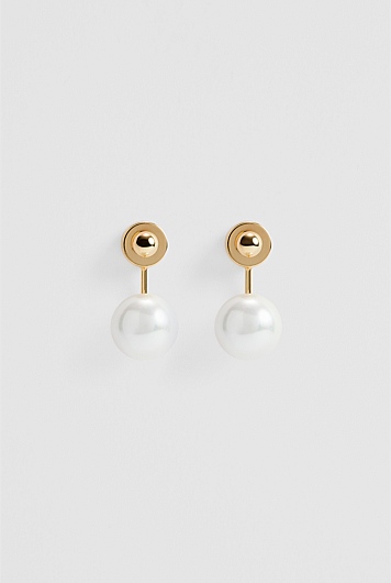 Ariel Pearl Drop Stud