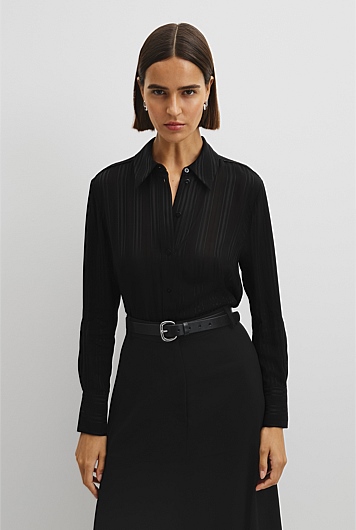 Self Stripe Shirt