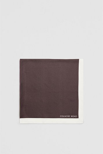 Silk Block Scarf