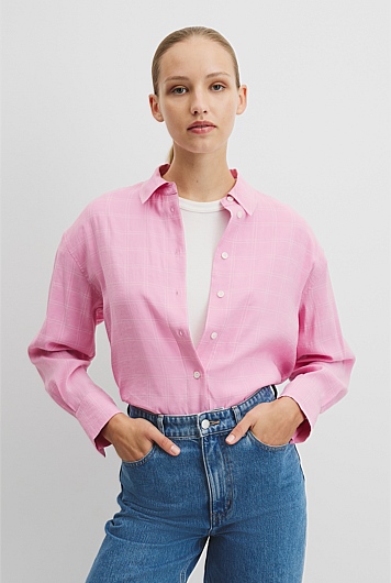 Relaxed Check Shirt