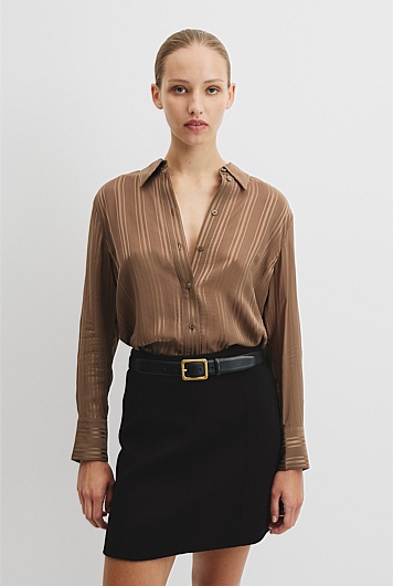 Self Stripe Shirt