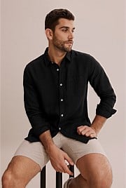 Regular Fit Organically Grown Linen Shirt