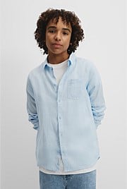 Teen Organically Grown Linen Shirt