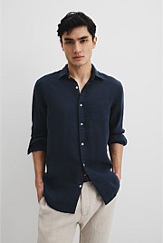 Organically Grown Linen Regular Fit Shirt