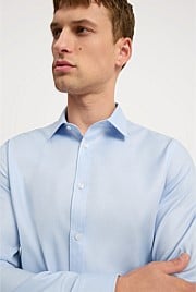 Slim Fit Textured Travel Shirt