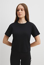 Teen Recycled Cotton Relaxed Rib T-Shirt