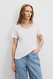 Linen Jersey T-Shirt