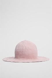 Organically Grown Cotton Knit Bucket Hat