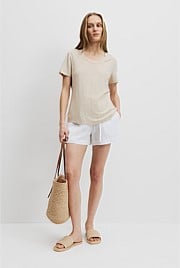 Linen Jersey T-Shirt