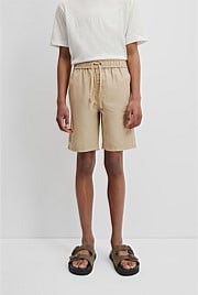 Teen Cotton Linen Short