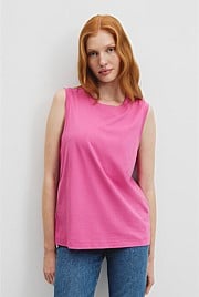 Australian Cotton Relaxed Tank