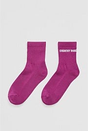 Australian Cotton Blend CR Sport Quarter Crew Sock