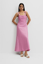 Tucked Slip Dress