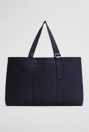 Large Cotton Twill Shopper