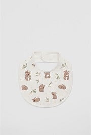 Organically Grown Cotton Koala Bib