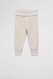 Organically Grown Cotton Fold-Over Soft Pant