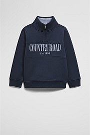 Australian Cotton Heritage Half Zip Sweat