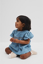Cotton Blend Puff Sleeve Top