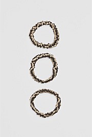 Small Silk Scrunchie Pack of 3