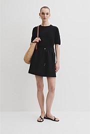 Pull On Linen Skirt