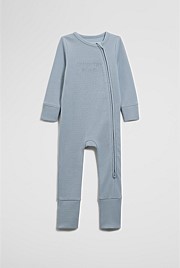 Organically Grown Cotton Waffle Jumpsuit