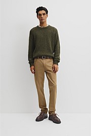 Australian Cotton Tapered Five Pocket Pant
